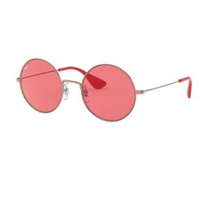 Circular red/ pink jojo raybans